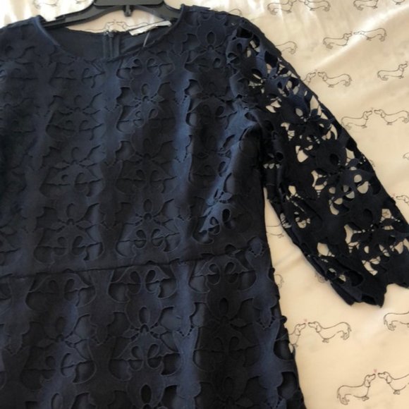 COPY - New, W/Tags, Ann Taylor LOFT Navy Blue Cocktail - Picture 5 of 5